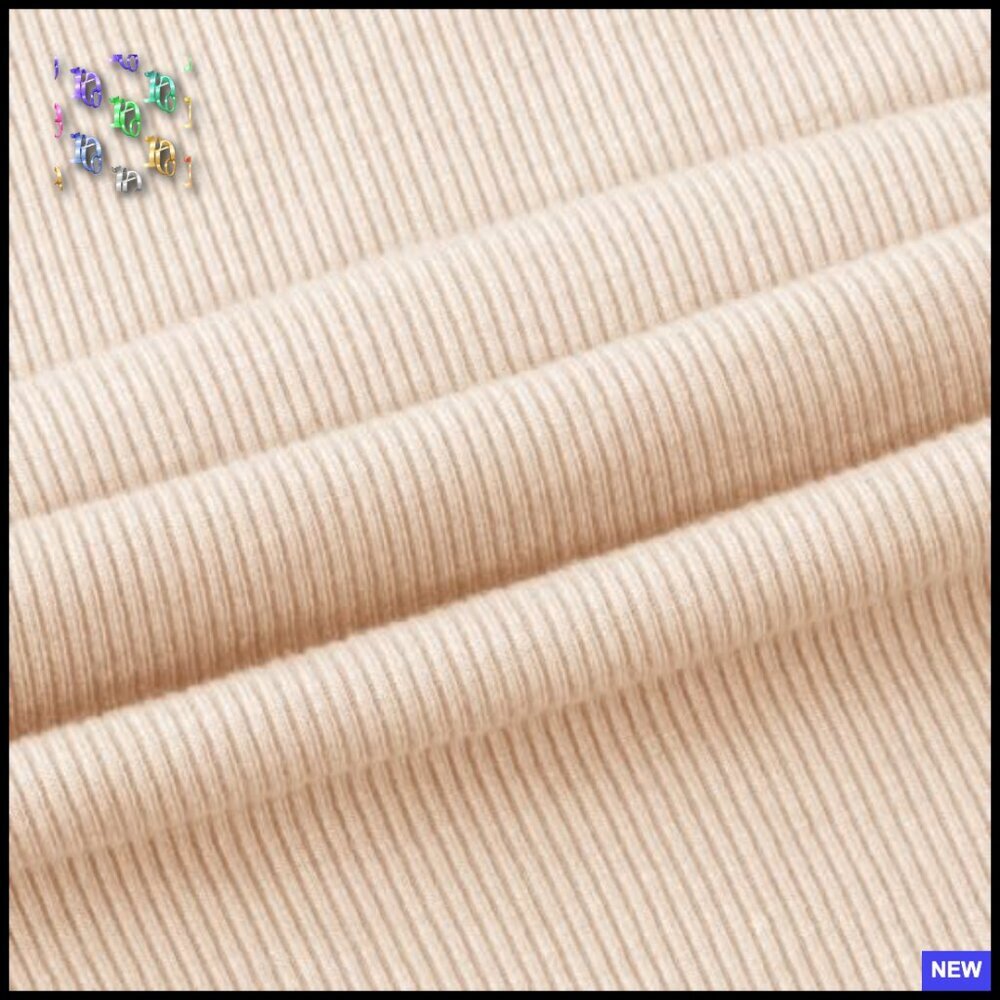 Ribbed Knit Scoop Neck Tee Slim Fit Summer Casual Top Recycled Material - Picture 6 of 7